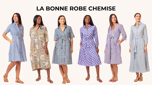 Comment porter une robe chemise mi-longue ?