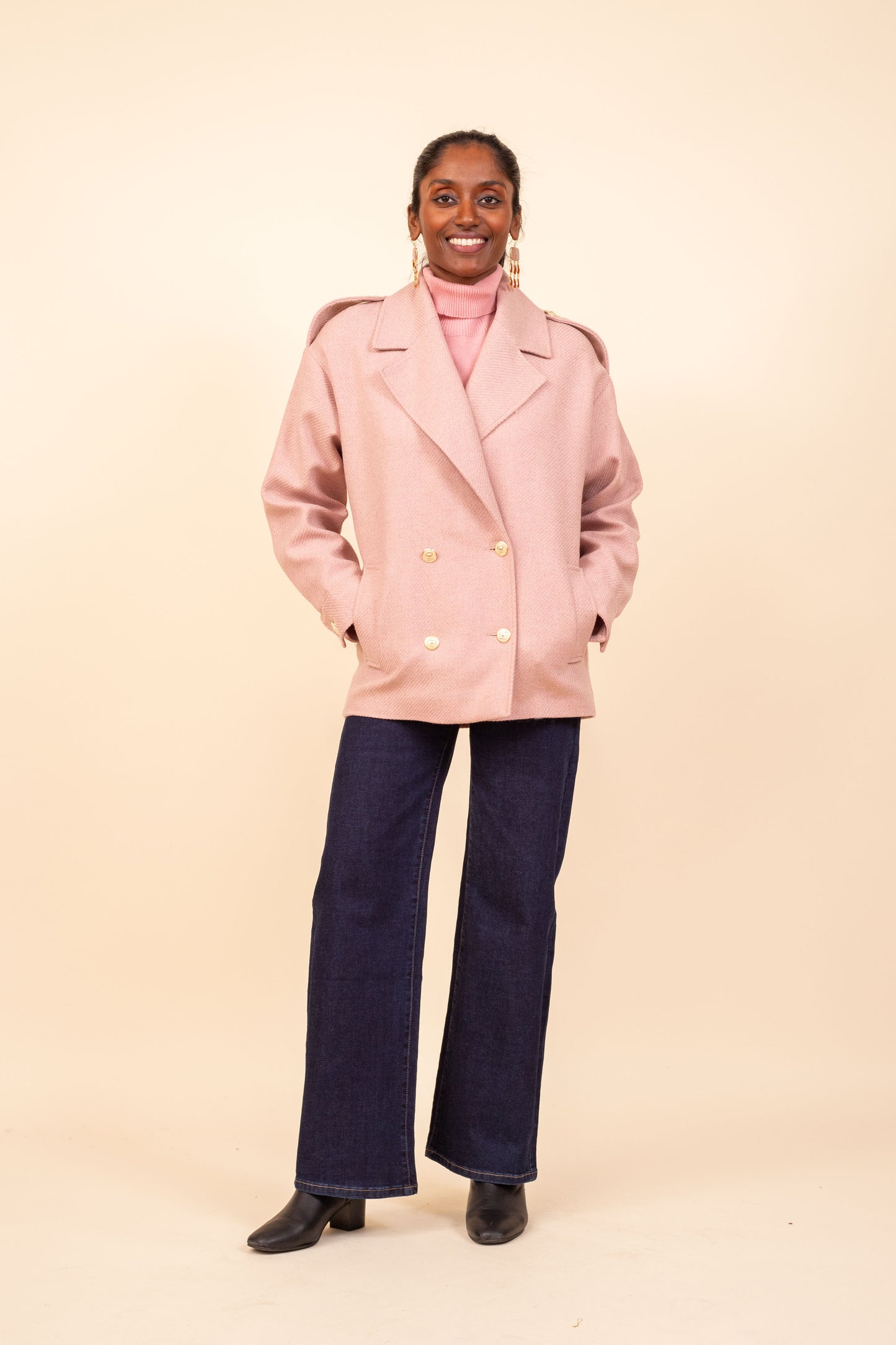 BLOUSON BALNEAIRE ROSE