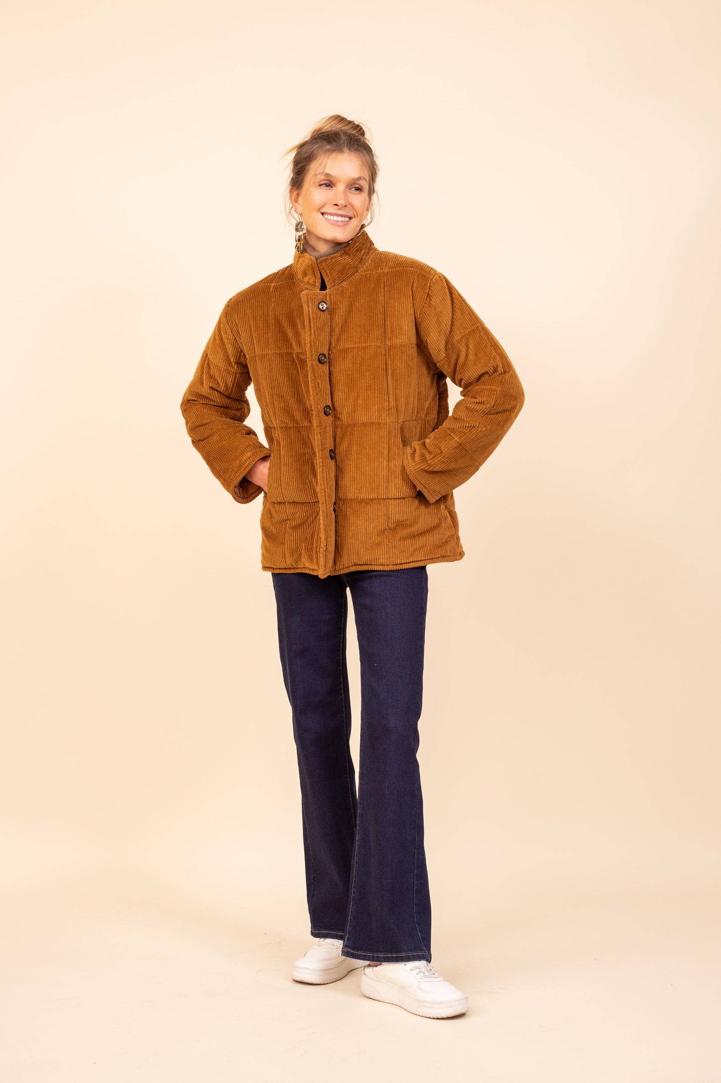 BLOUSON BISLA MOUTARDE