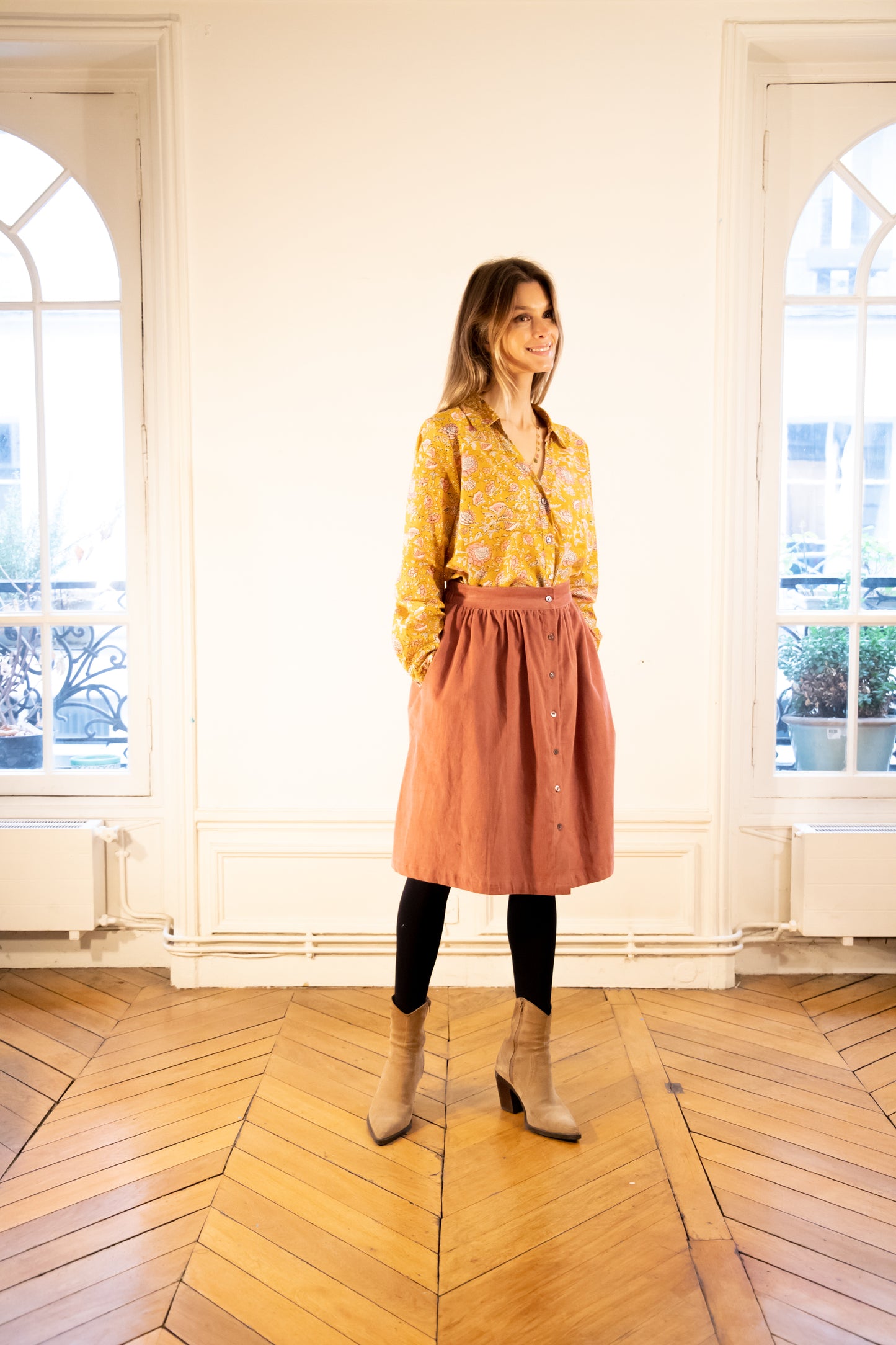 CHEMISE FLORA ISPAHAN