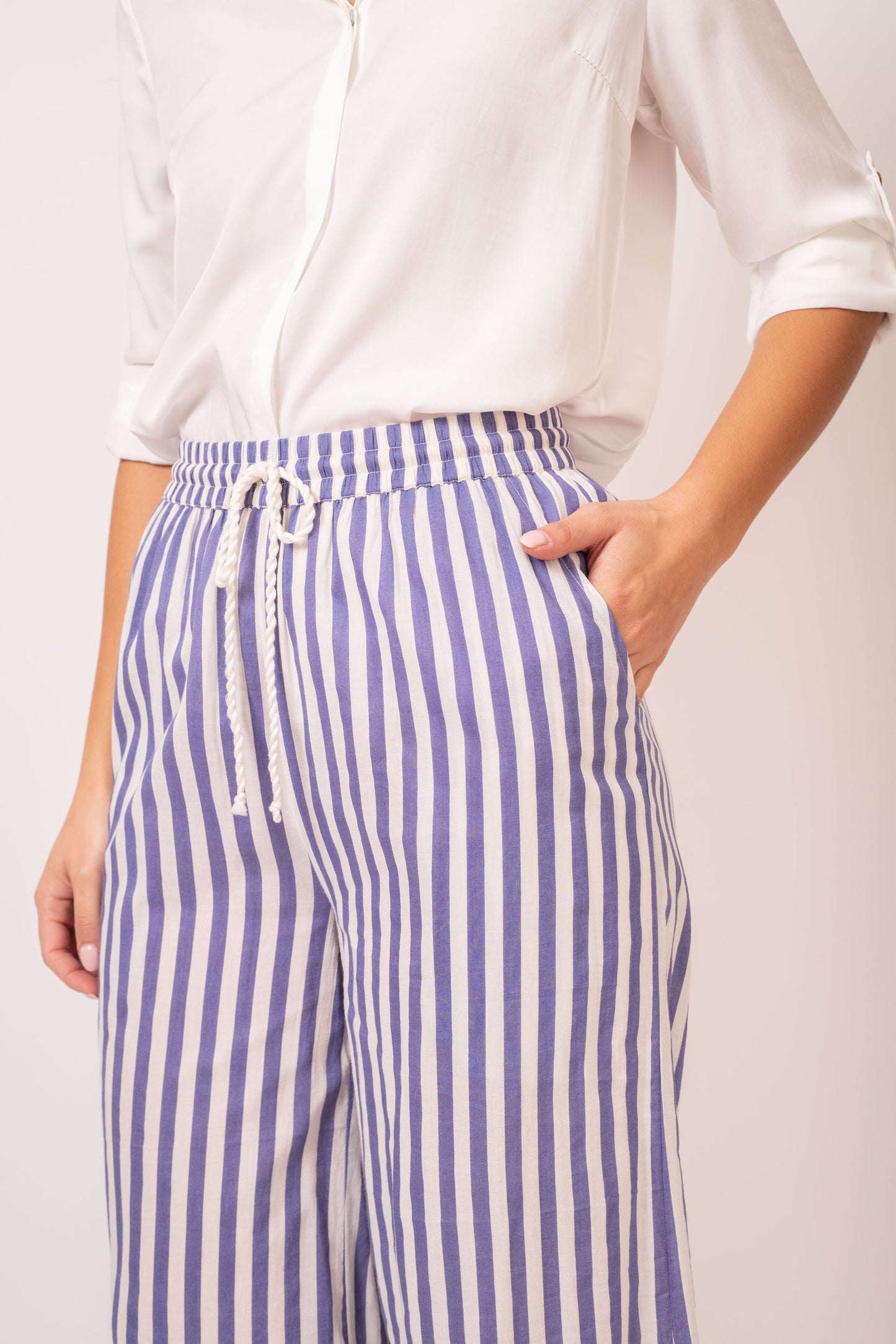PANTALON SUNNY RAYE BLEU