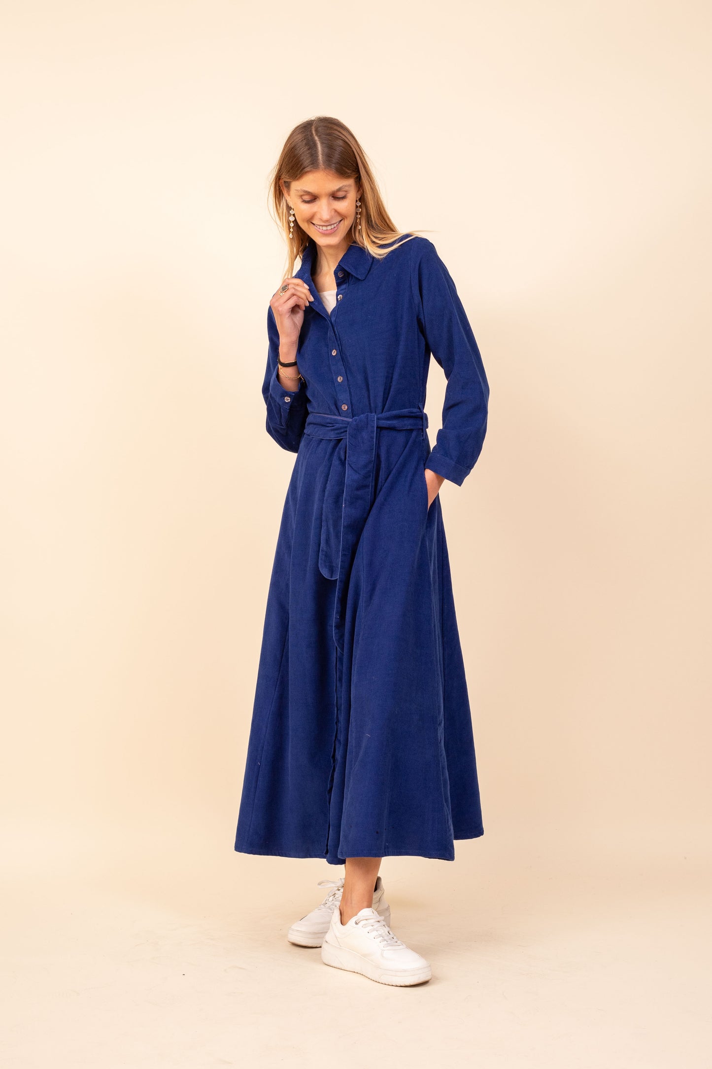 ROBE SHANTI BLEU