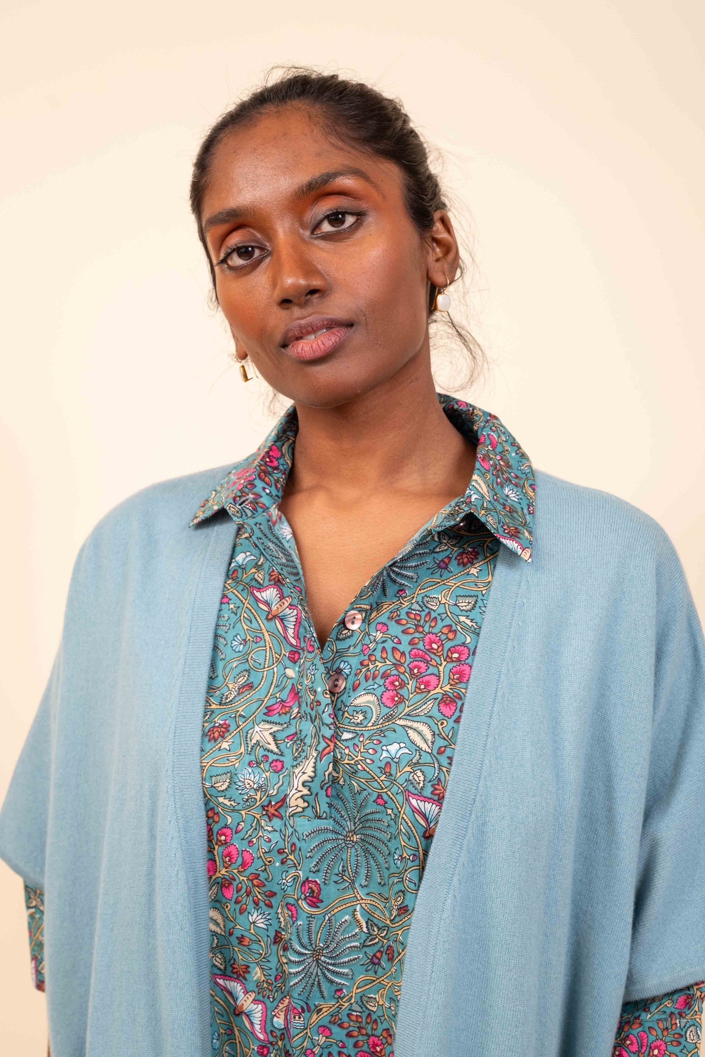 BLOUSE NOLA LIBERTY CANARD