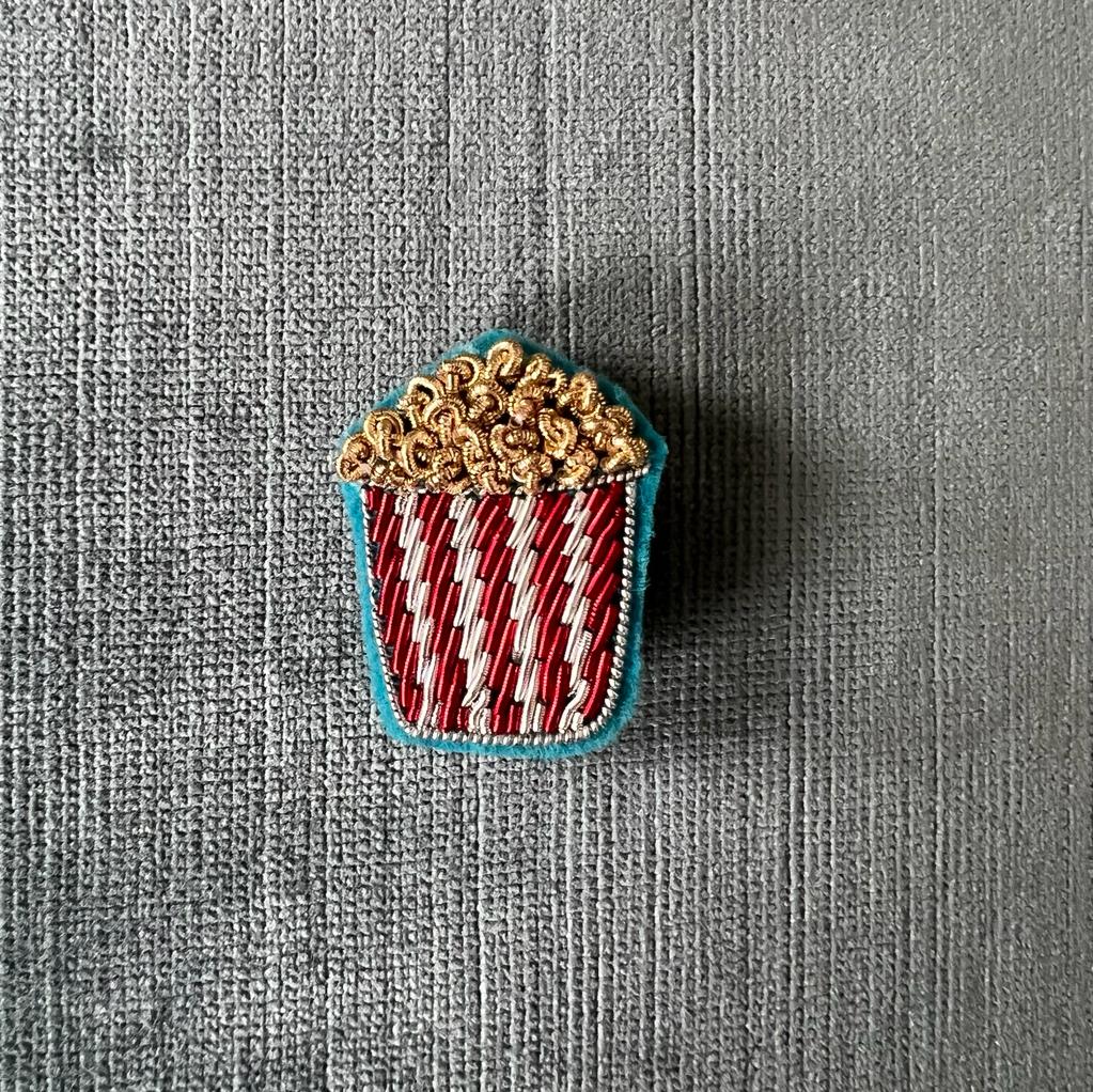 BROCHE - POPCORN