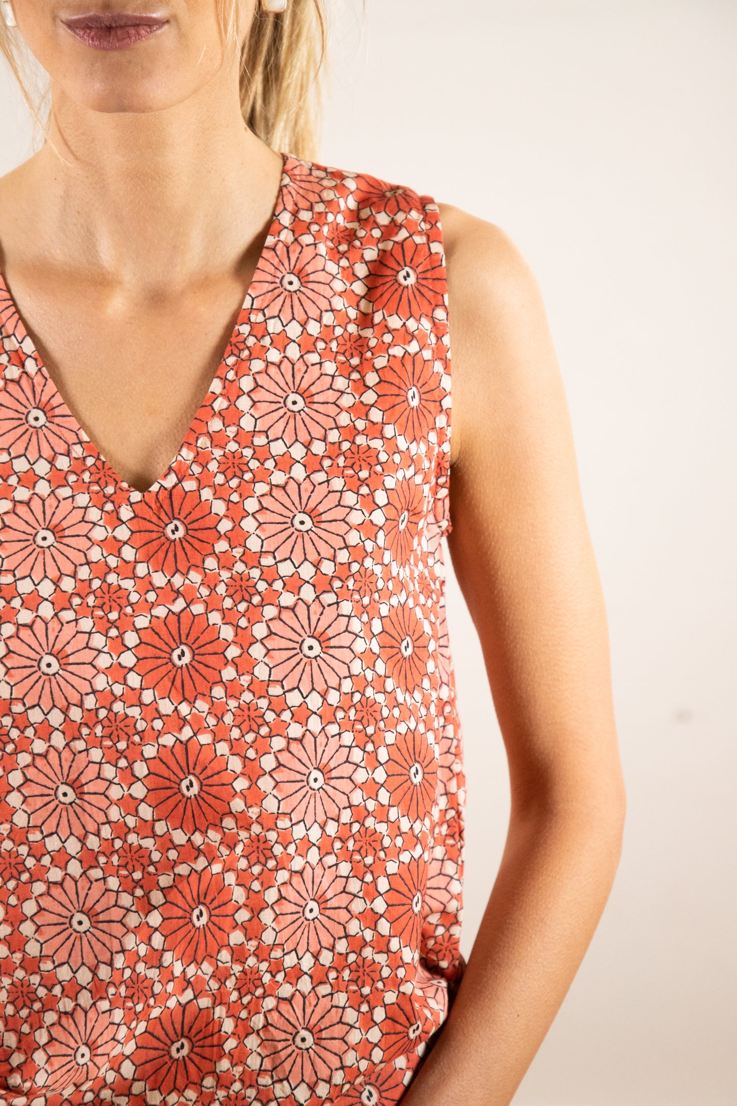 TOP ANNE PRINT SOLEIL