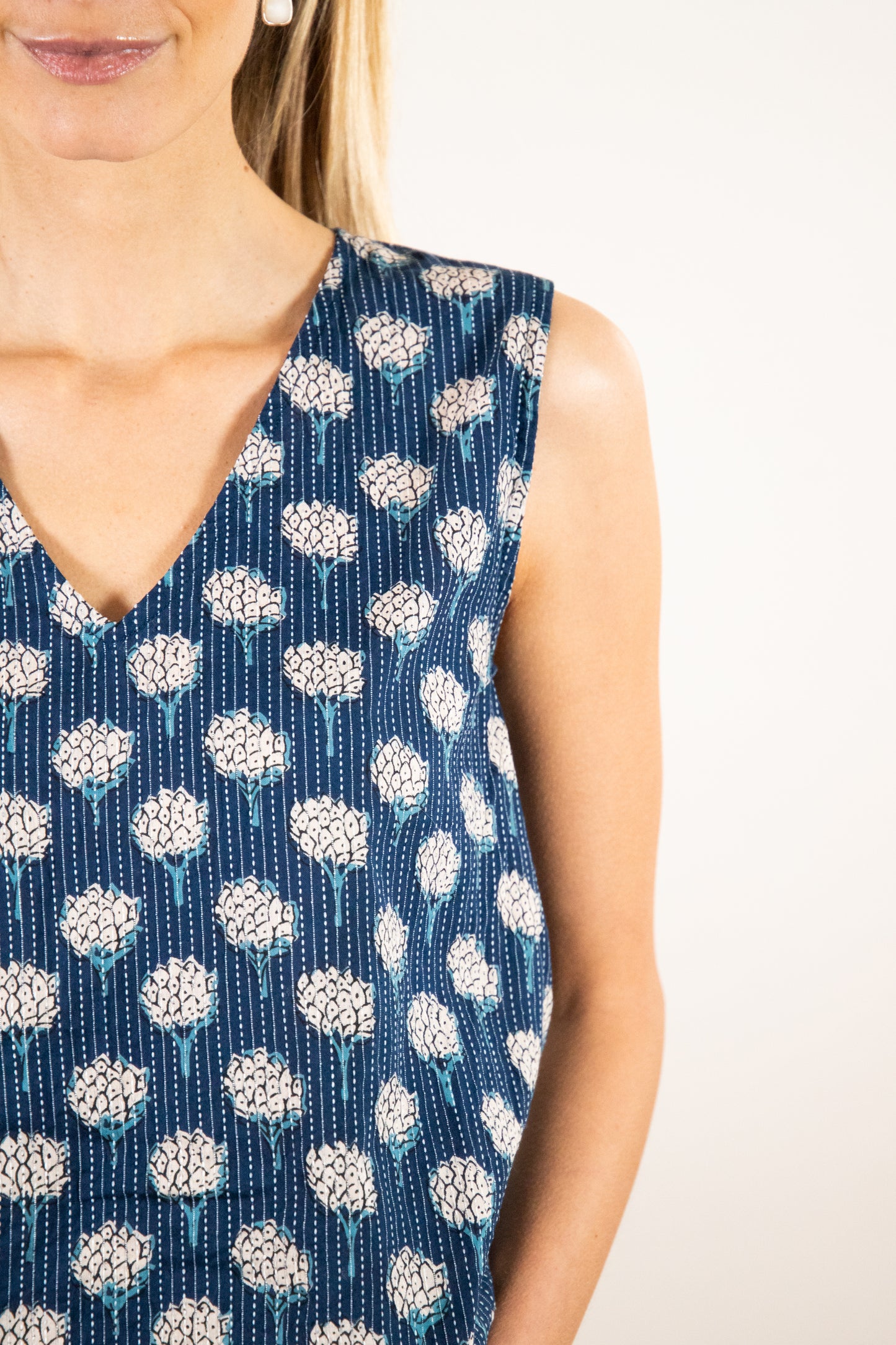 TOP ANNE PRINT SOLEIL