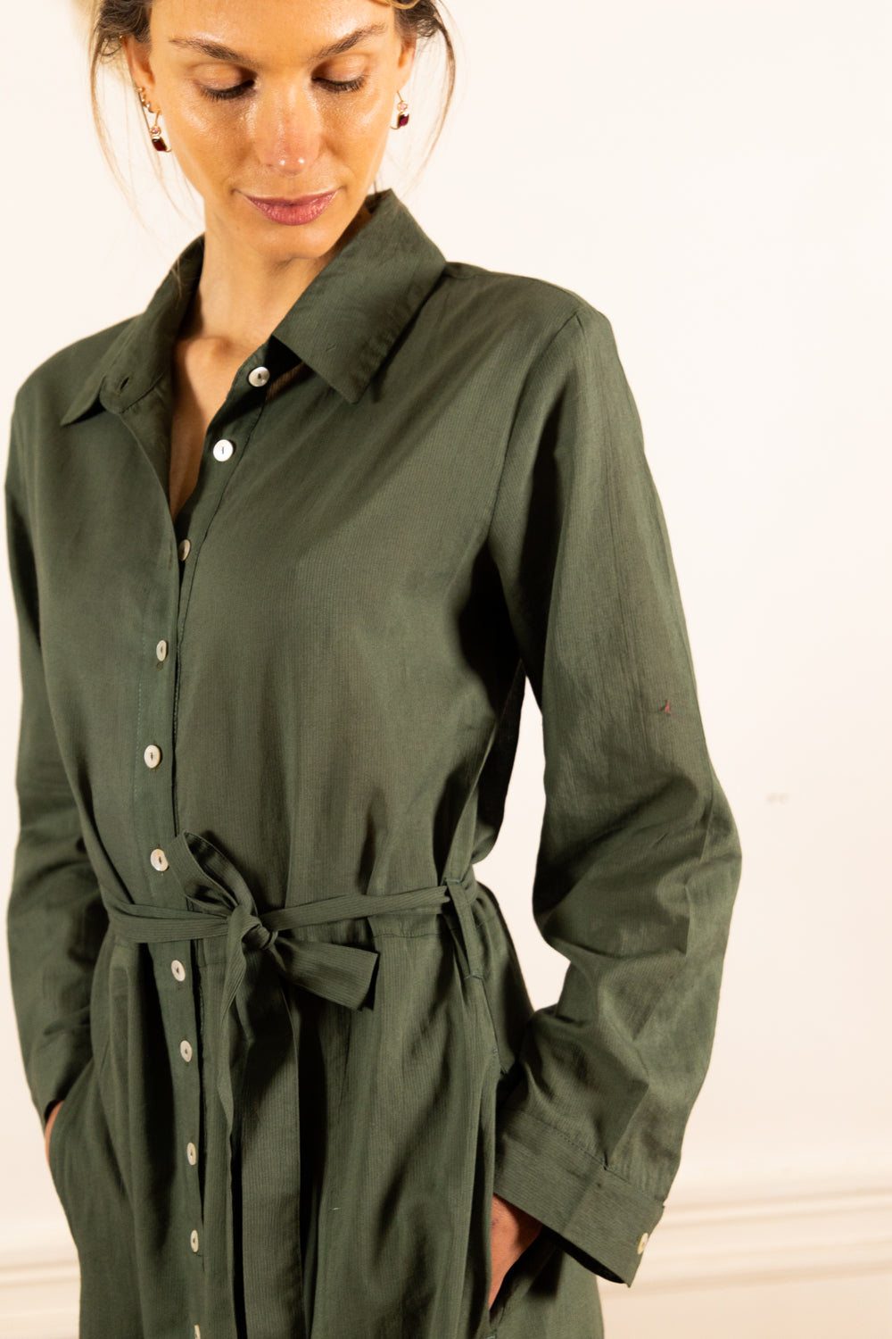 ROBE SHANTI OLIVE