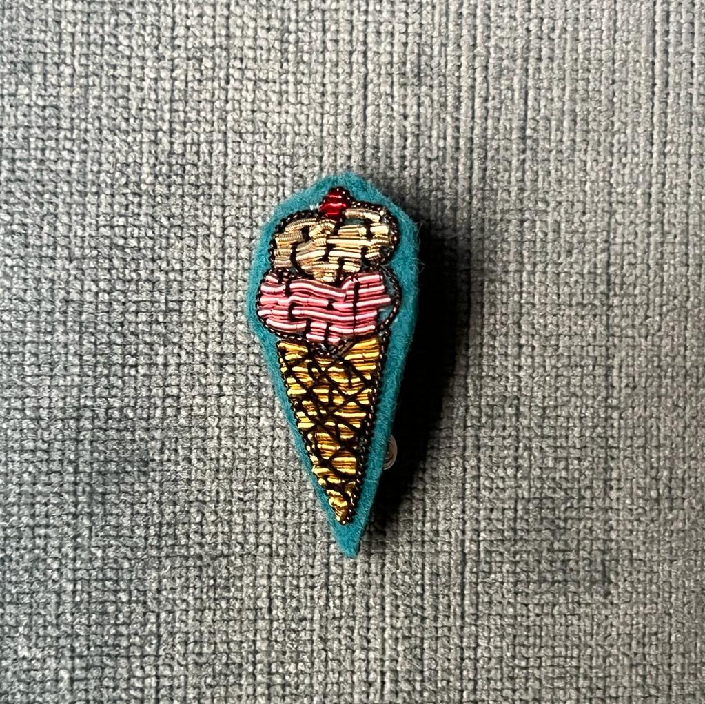 BROCHE - GLACE