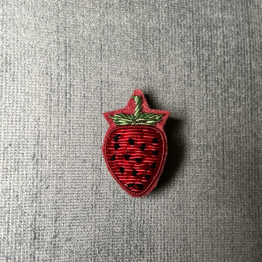 BROCHE - FRAISE