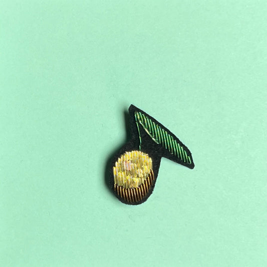 Brooch - Olive