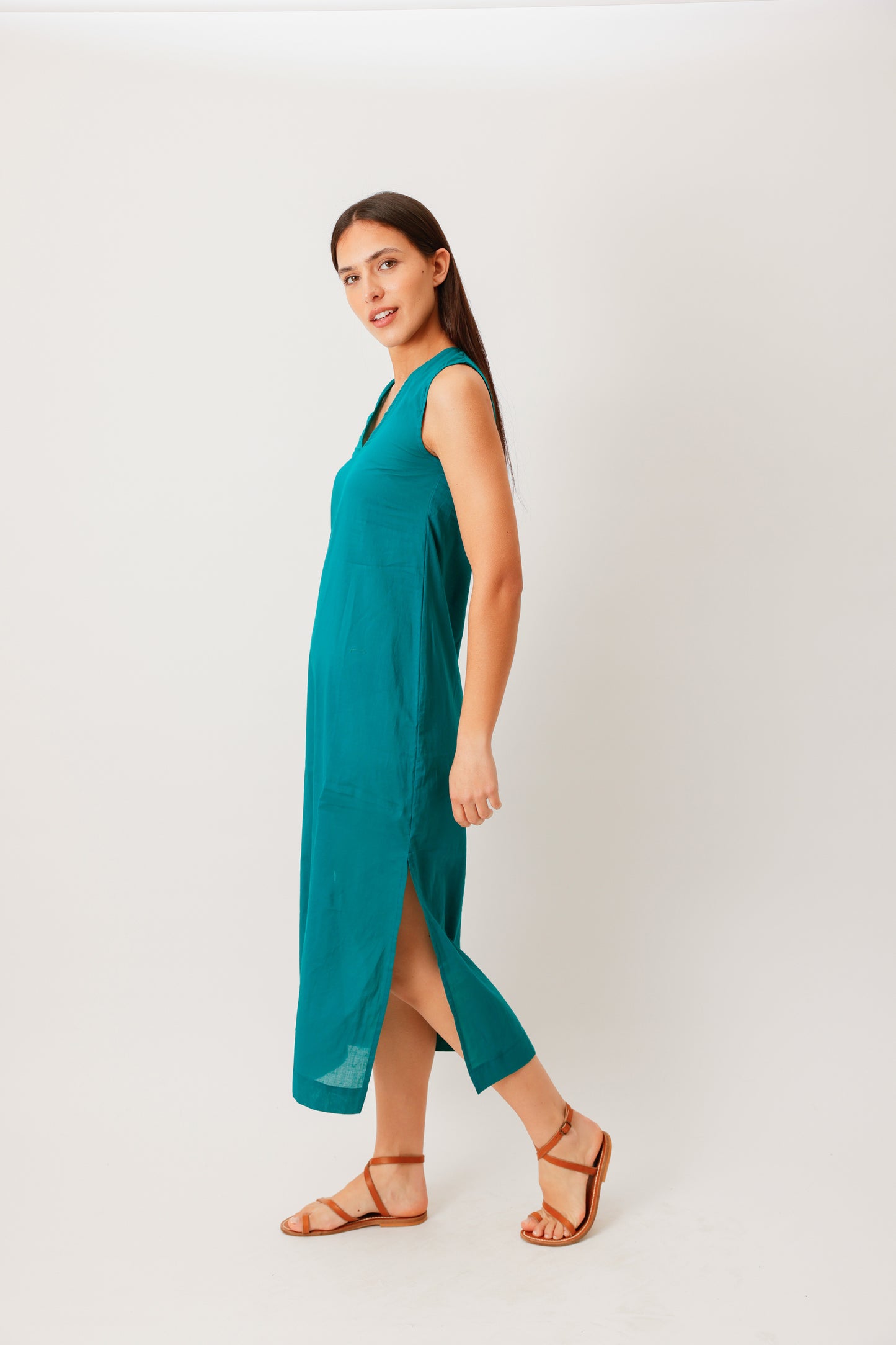 ROBE LONGUE ANETTE CANARD