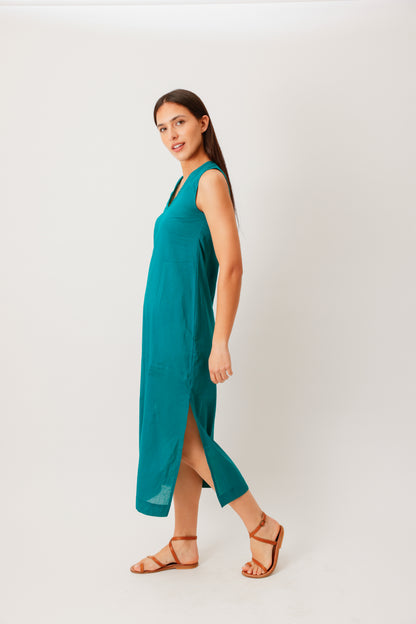 ROBE LONGUE ANETTE CANARD