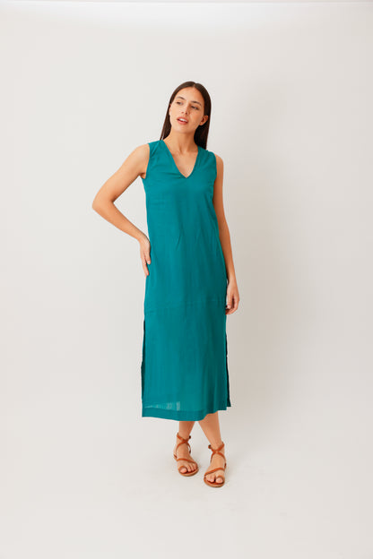 ROBE LONGUE ANETTE CANARD