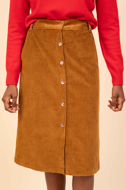 MUSTARD CRAY SKIRT