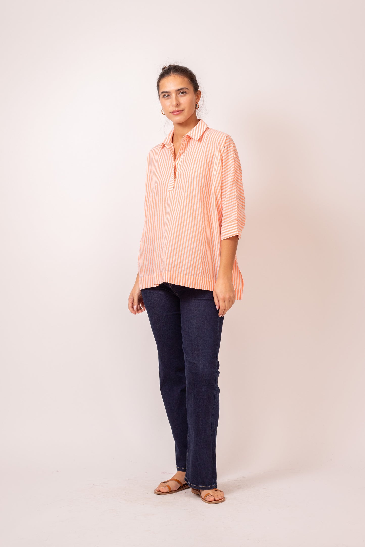 BLOUSE NOLA SEER ORANGE