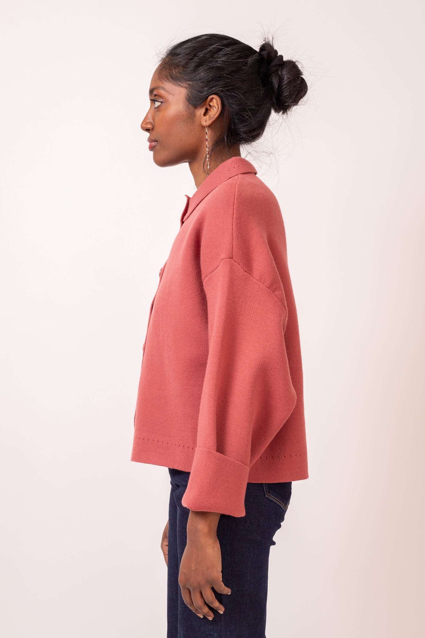 VESTE ALIX BOIS DE ROSE