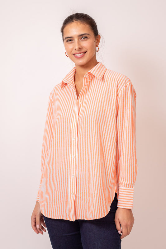 CHEMISE ANNA SEER ORANGE