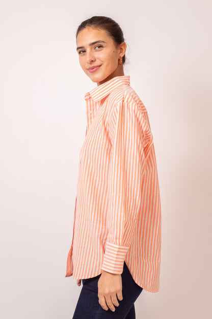 CHEMISE ANNA SEER ORANGE