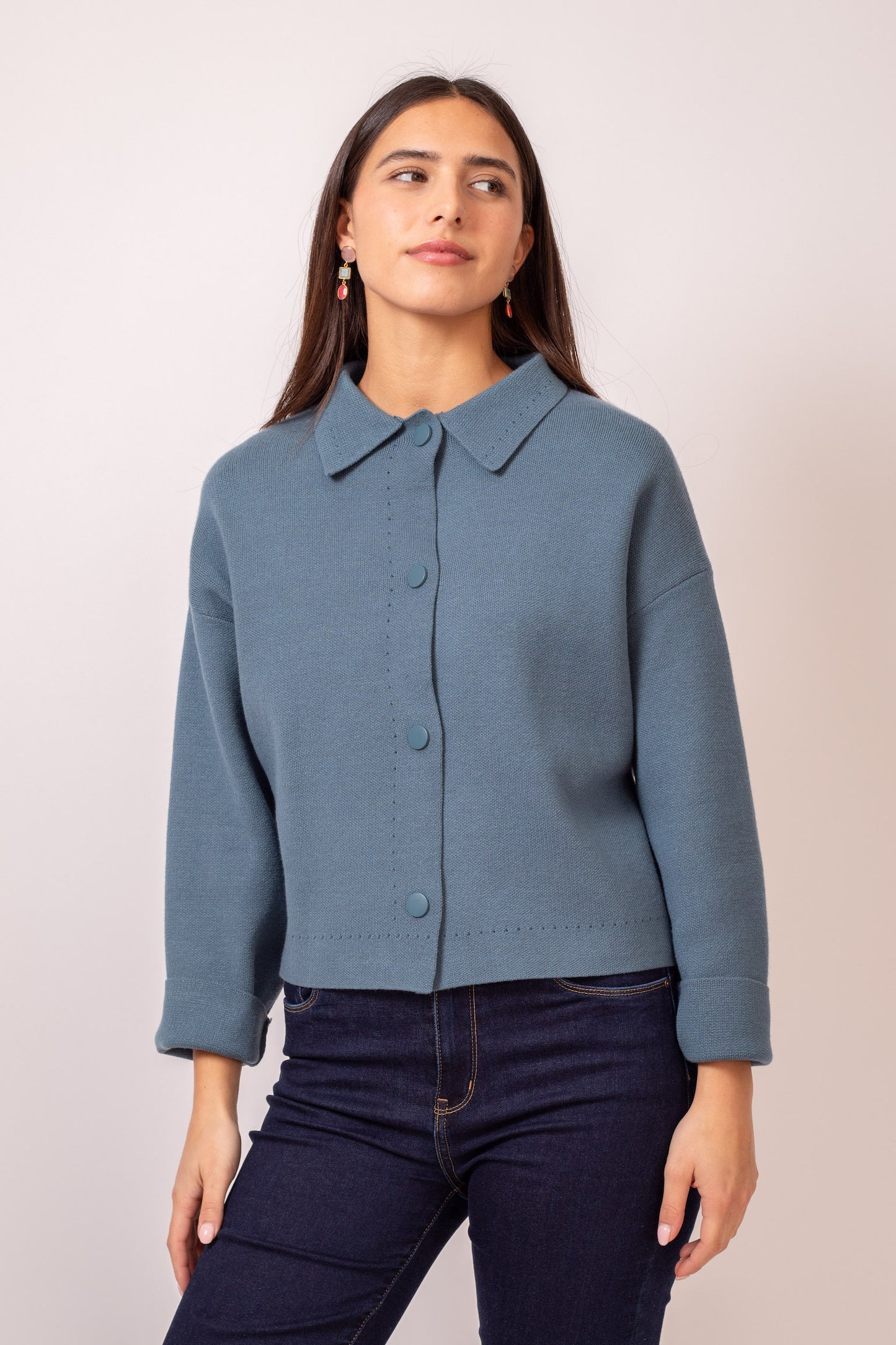 VESTE ALIX BLEU