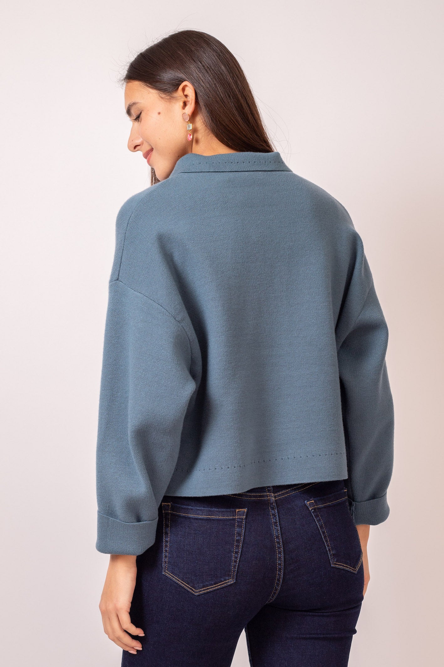 VESTE ALIX BLEU