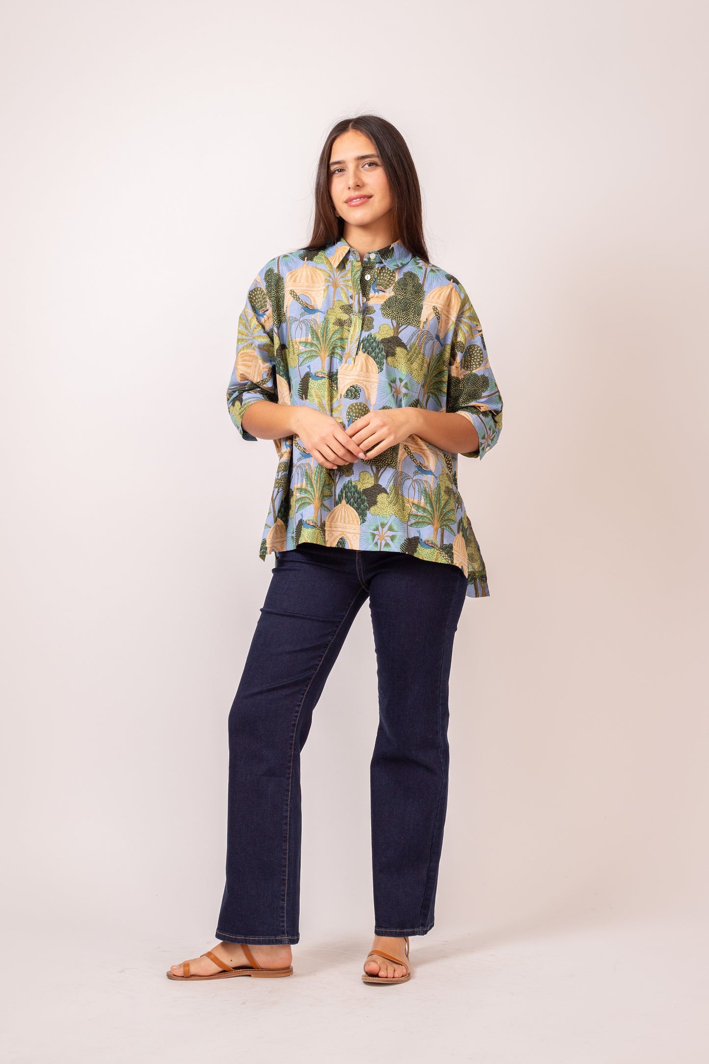 BLOUSE NOLA PALAIS BLEU