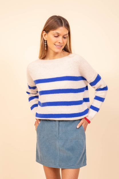 MADI STRIPED SWEATER