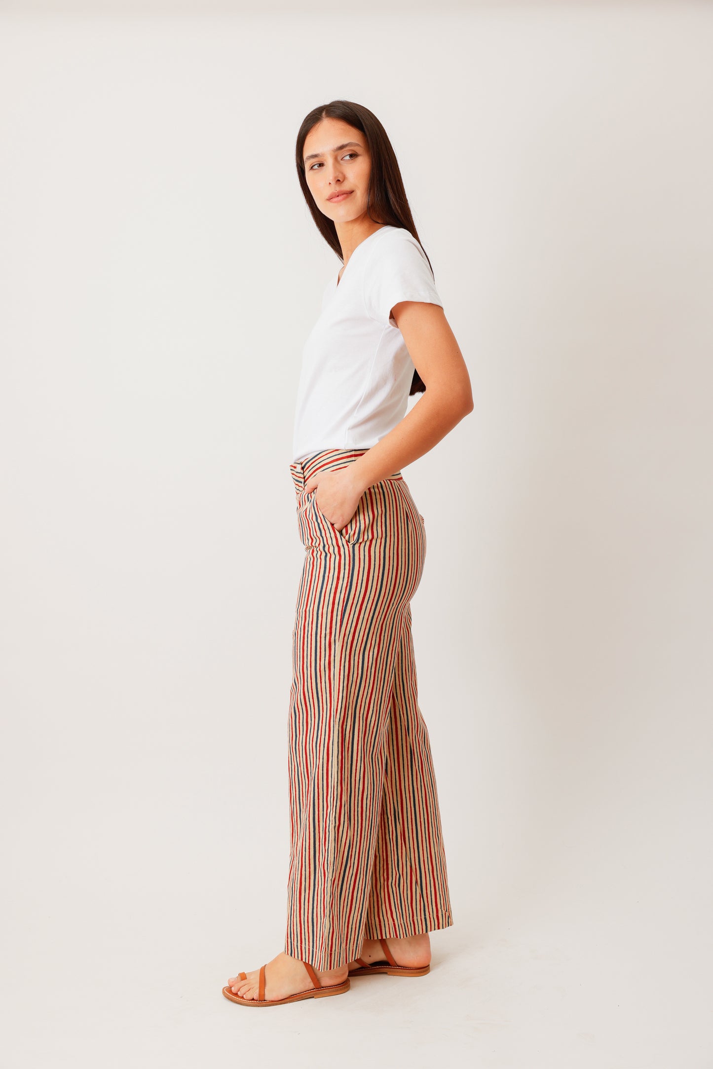 PANTALON NICE RAYURE NANCY