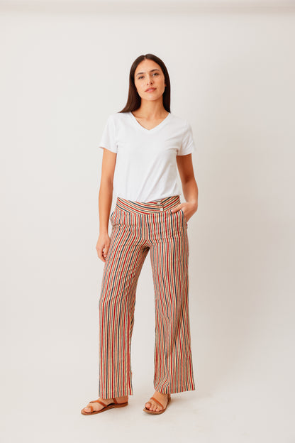 PANTALON NICE RAYURE NANCY