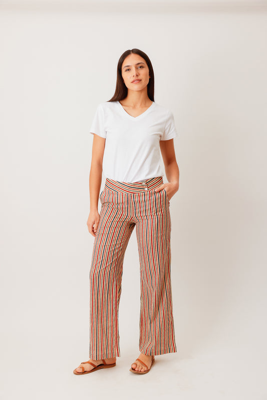 PANTALON NICE RAYURE NANCY