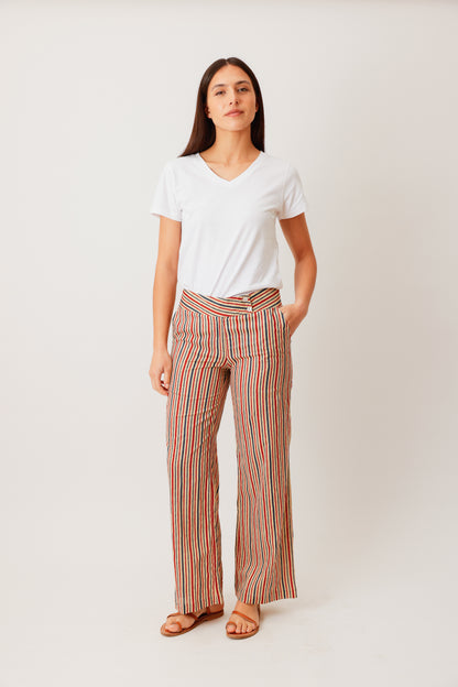 PANTALON NICE RAYURE NANCY