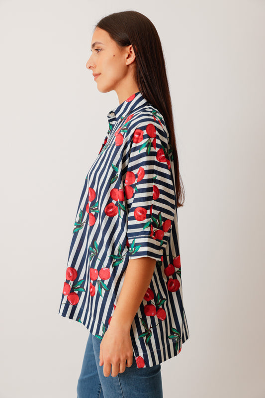 BLOUSE NOLA CERISES