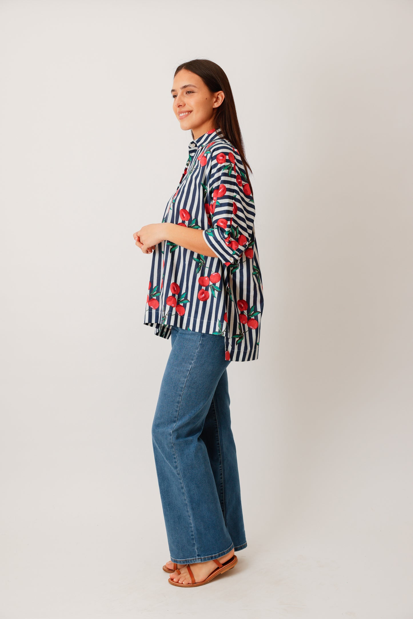 BLOUSE NOLA CERISES
