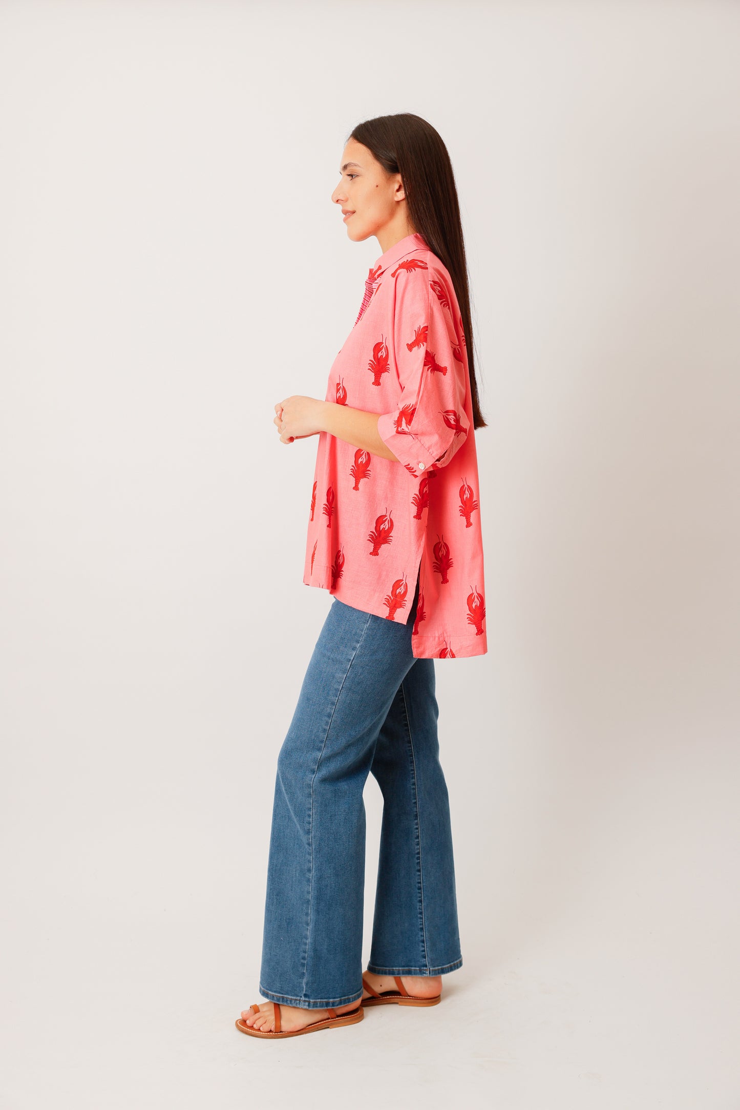 BLOUSE NOLA HOMARD ROSE
