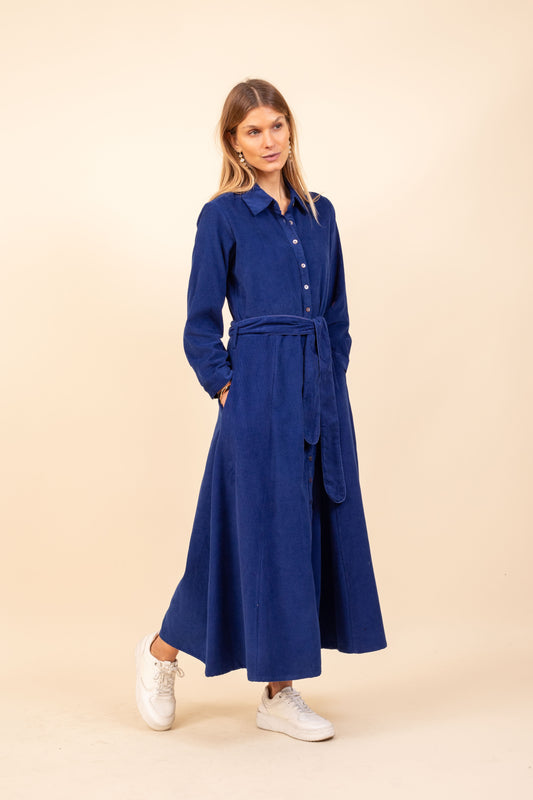 BLUE SHANTI DRESS