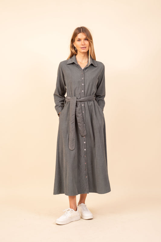 SHANTI GREY DRESS