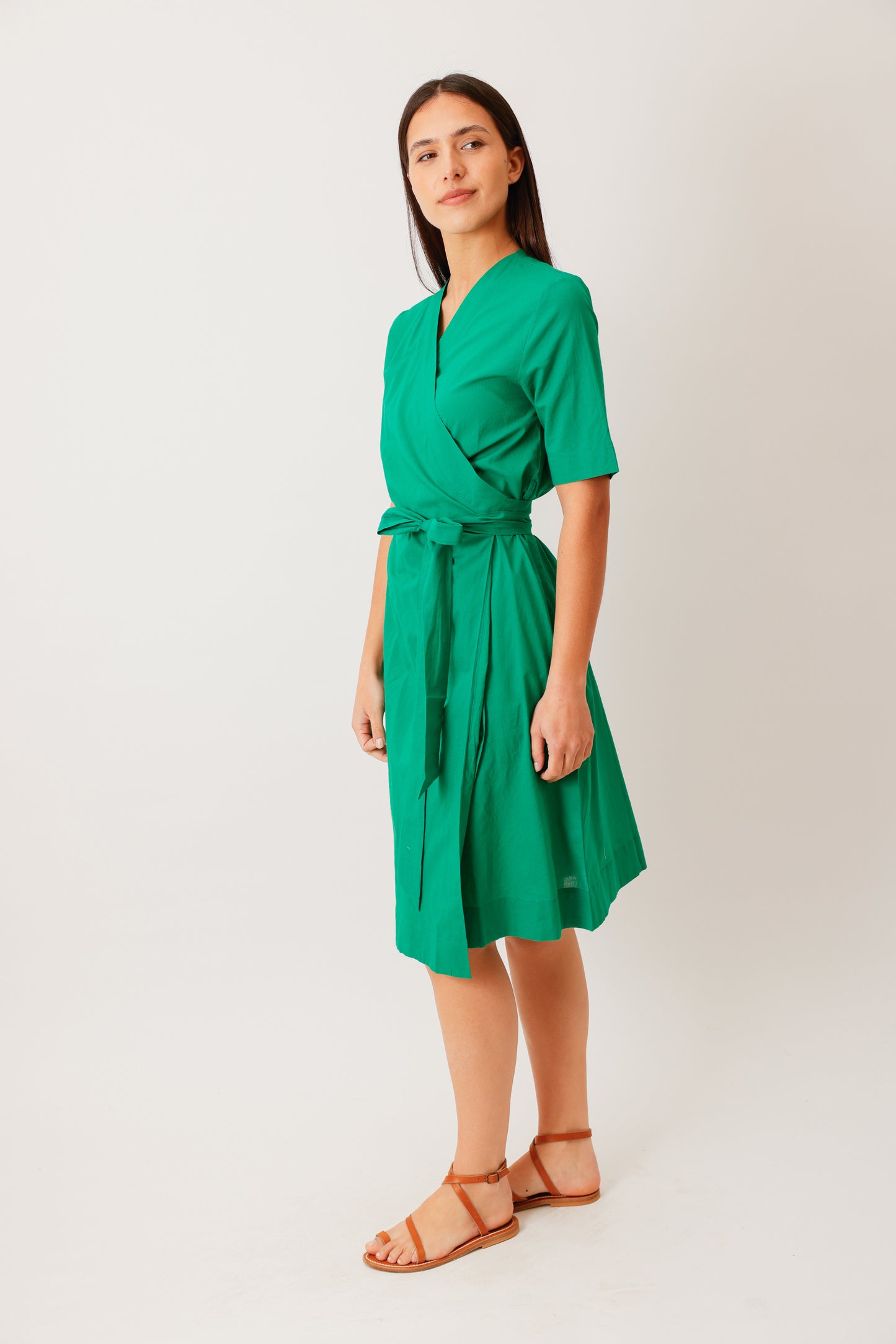 ROBE WRAP VERT VIF