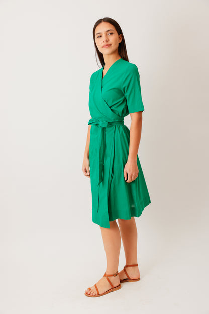 ROBE WRAP VERT VIF
