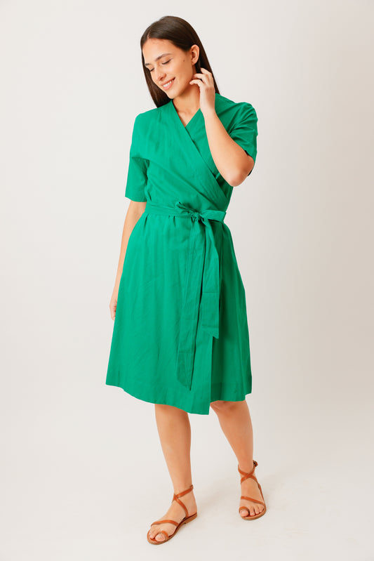 ROBE WRAP VERT VIF