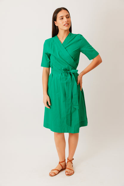 ROBE WRAP VERT VIF