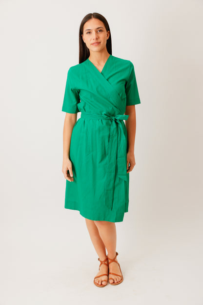 ROBE WRAP VERT VIF