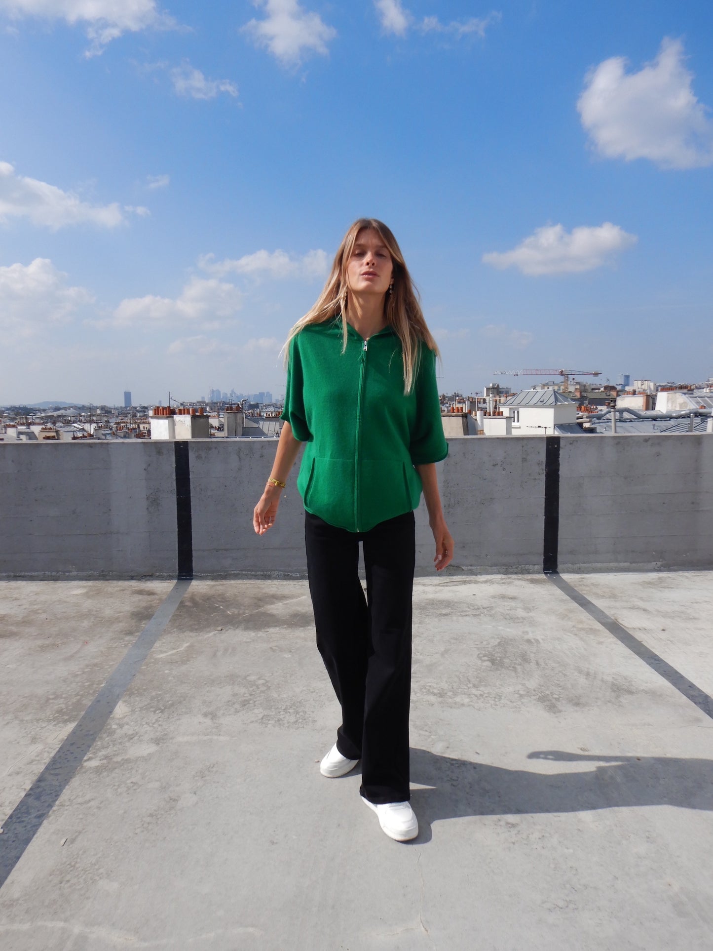 BLOUSON ZORA VERT