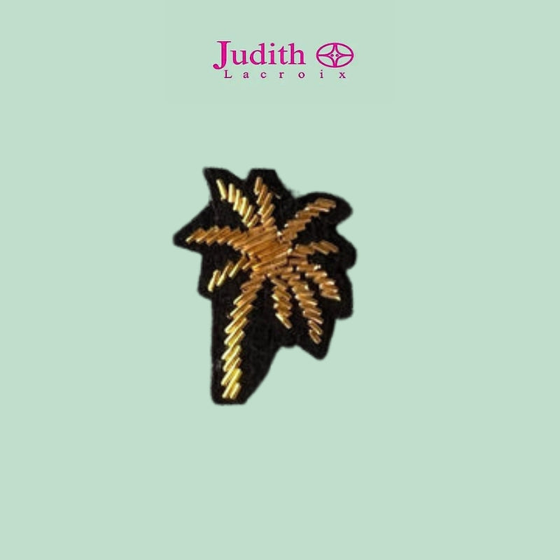 Brooch - Palm tree gold