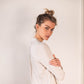 robe chemise blanche motif longue vetement femme creation paris